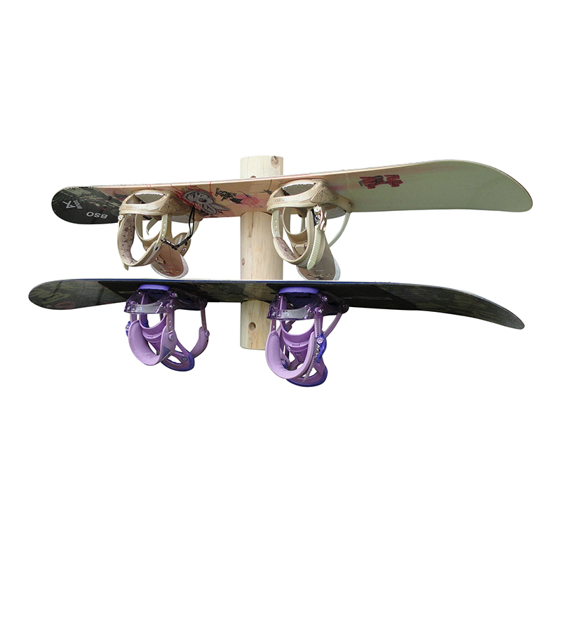 2 Place Wall Snowboard Rack