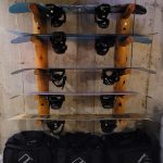 Wall Mounted Snowboard Storage Rack