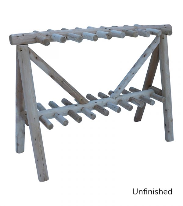 21 Place Freestanding Rack - Unfinished
