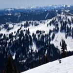 Skiing Crystal Mountain Washington State