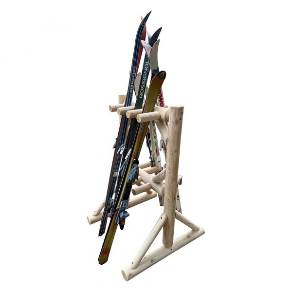 8 Pair Freestanding Ski Rack - Image 5